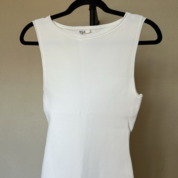 HOUSE OF CB NOLI WHITE‎ STRETCH KNIT MAXI DRESS - NWOT size XS - Picture 5 of 14